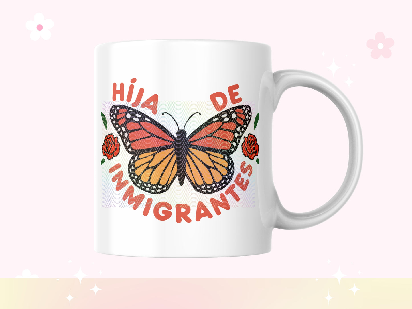 Hija de Inmigrantes Svg & Png Wrap Digital File