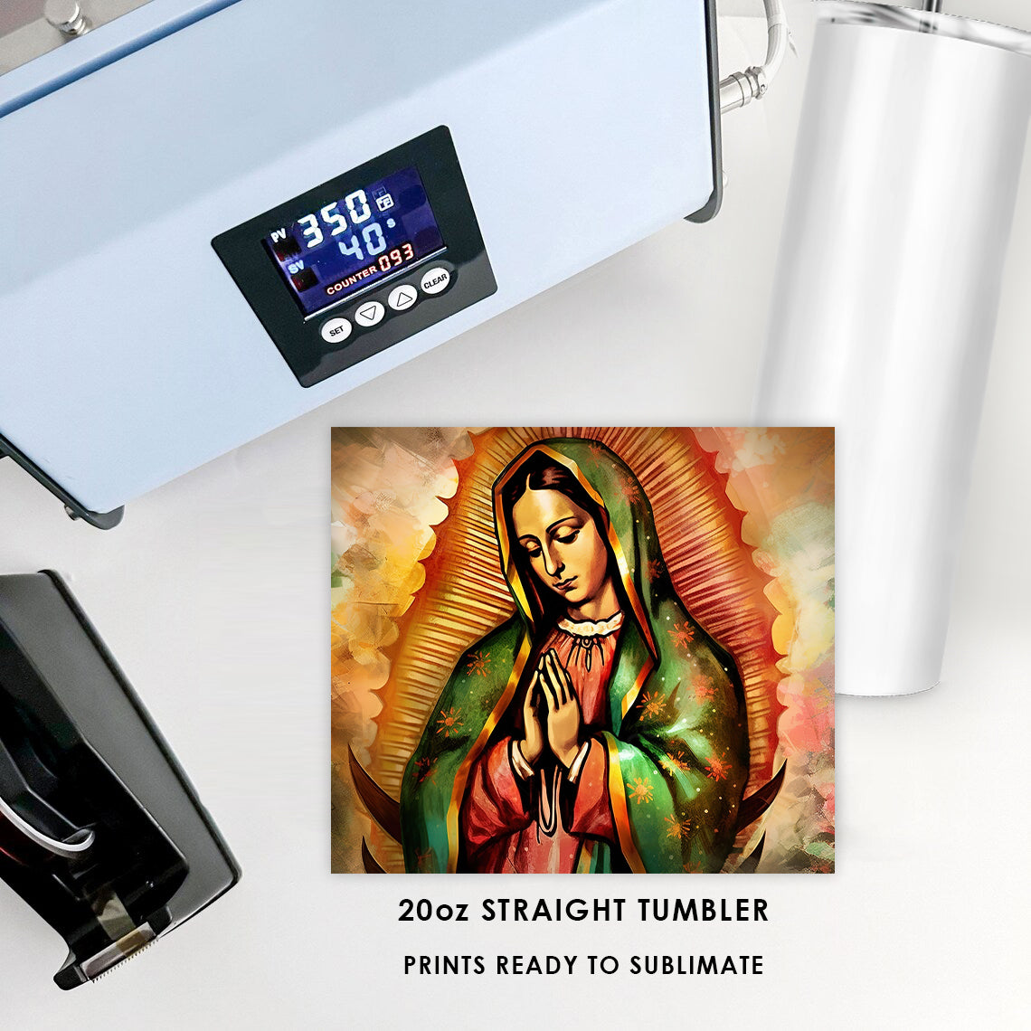 Virgen Maria Sublimation Transfer