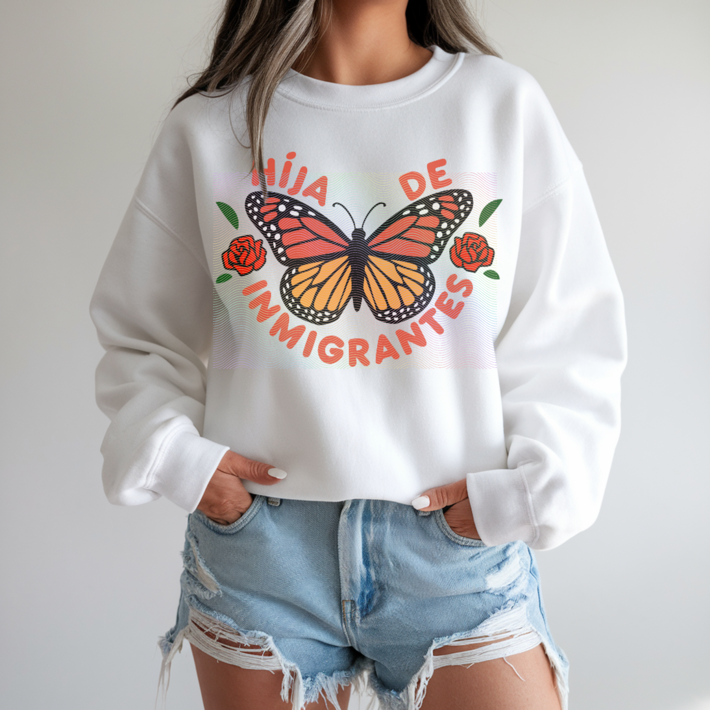 Hija de Inmigrantes Svg & Png Wrap Digital File