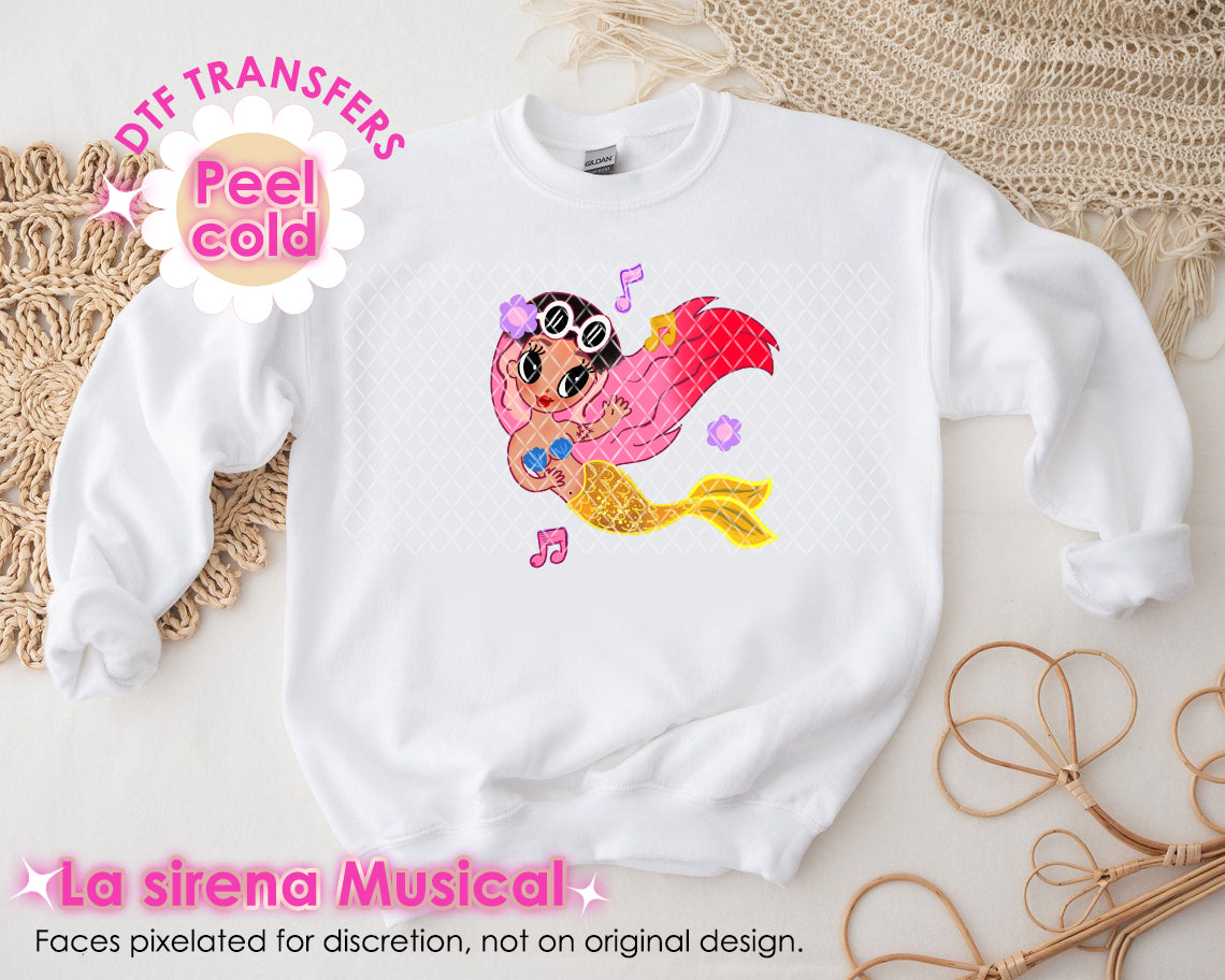 DTF Transfer La Sirena