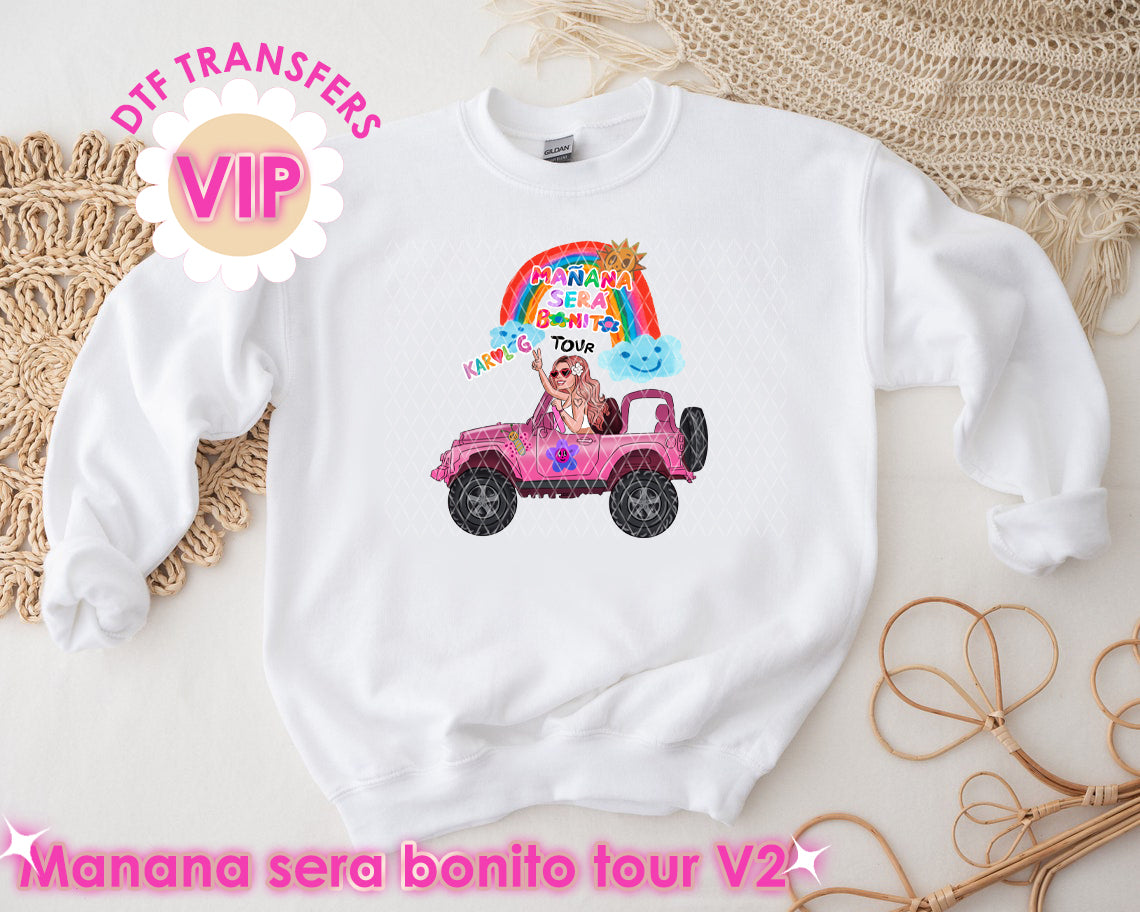 DTF Transfer MSB doll tour