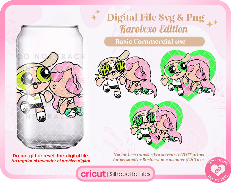PPG Karolxxo Cartoon Svg, Png