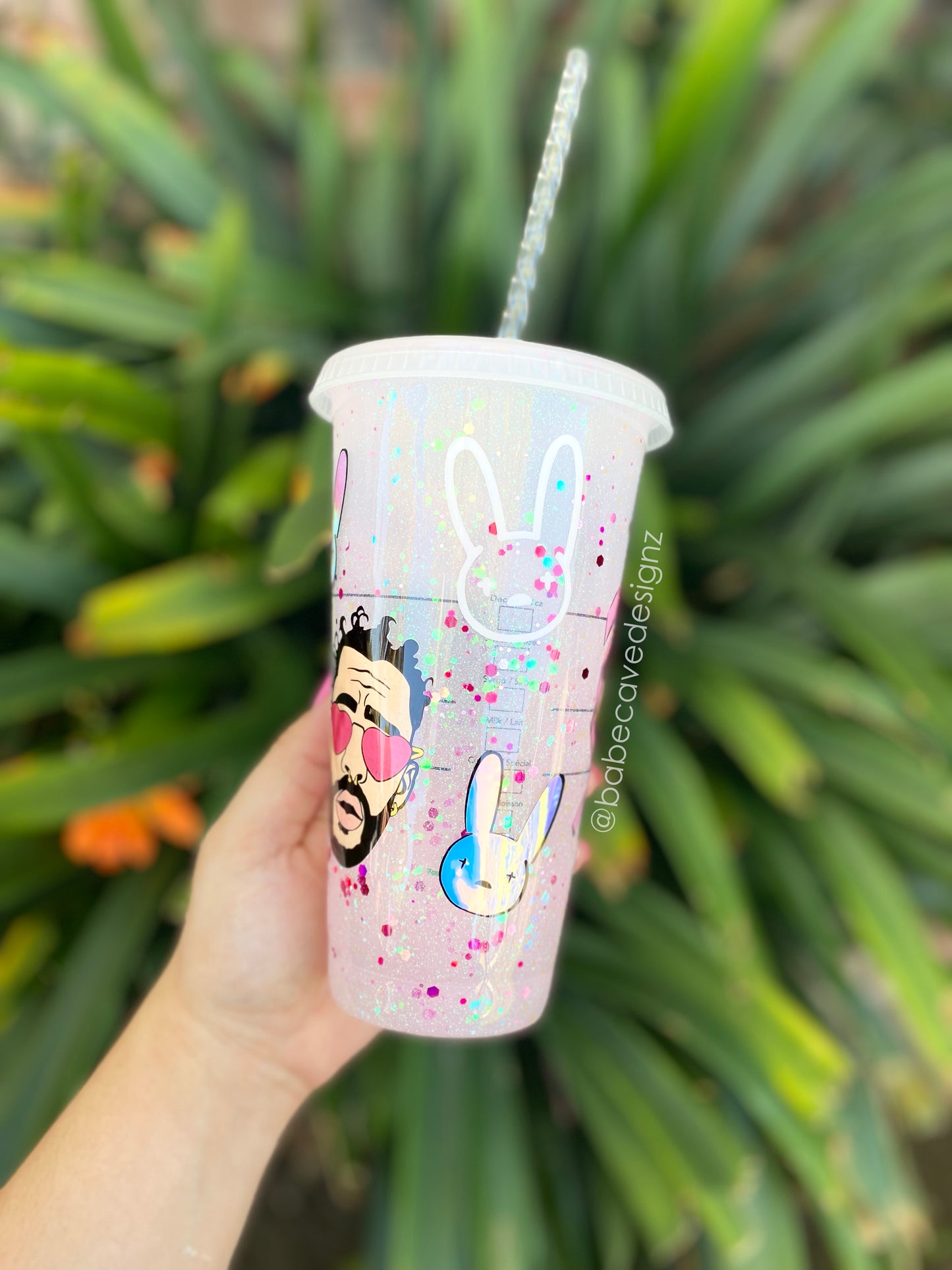 Bad bunny Starbucks Personalized Cold Cup