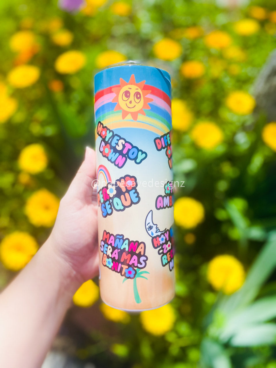 Dame tiempo mientras me curo Tumbler 20oz