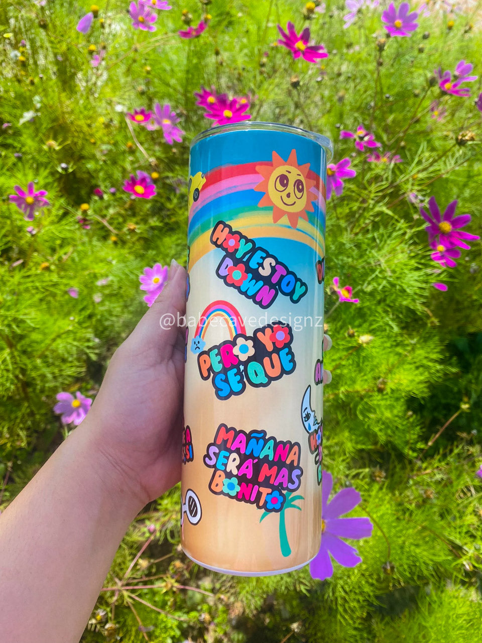Dame tiempo mientras me curo Tumbler 20oz