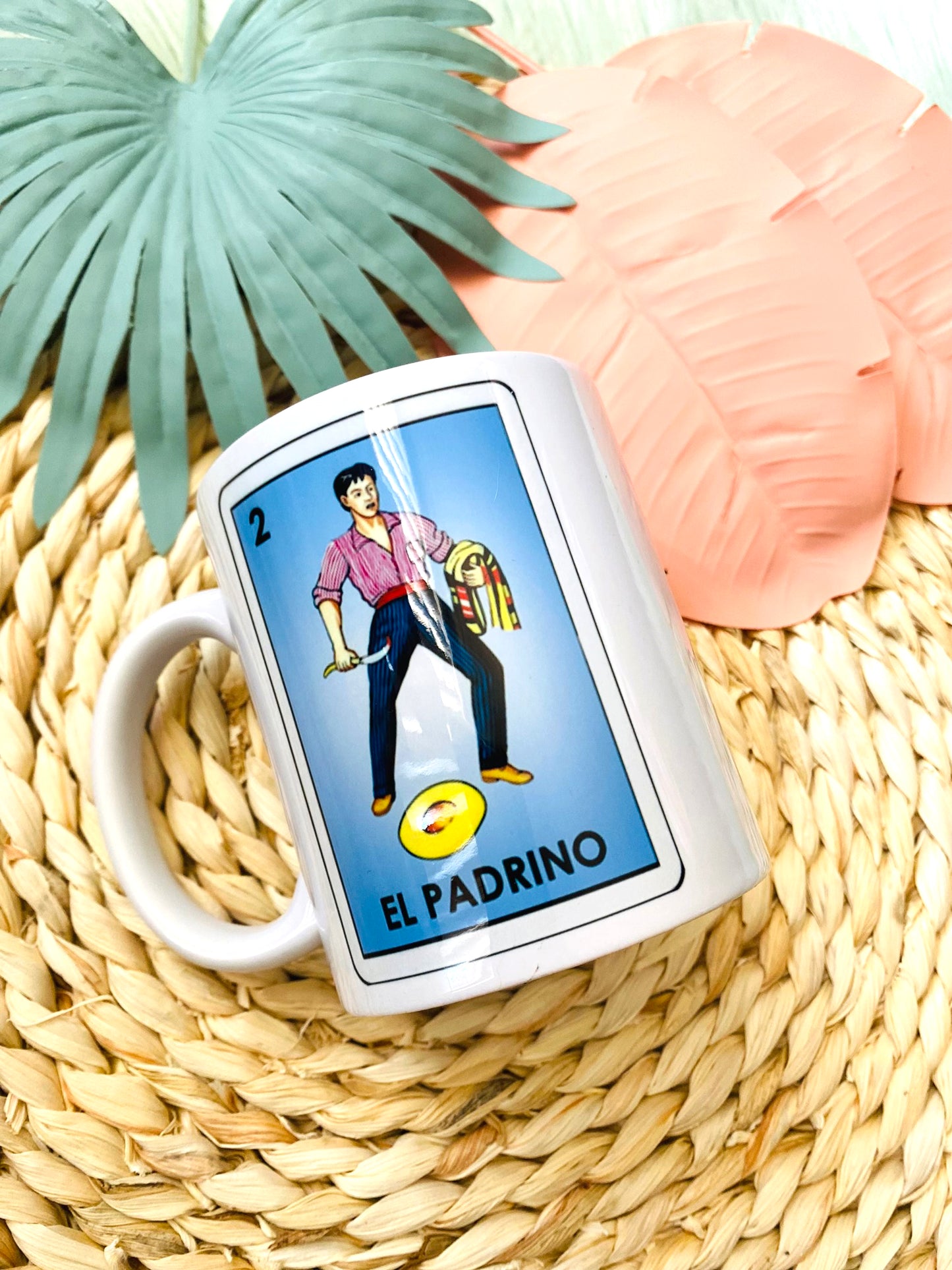 La Madrina Loteria Mug, God Mother Mug