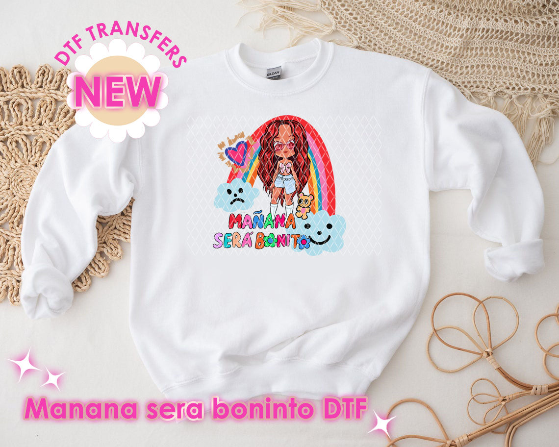 DTF Transfer Chibi Karol Amargura