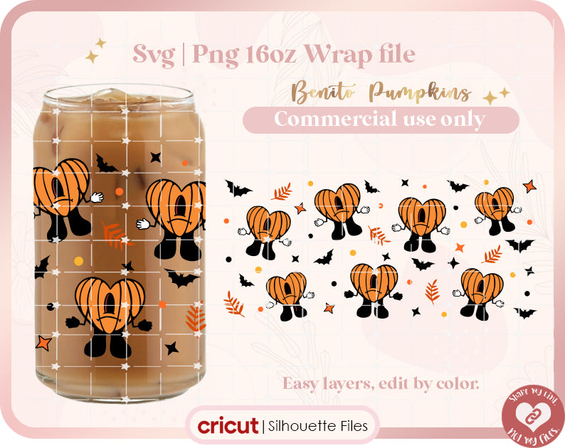 Spooky Bad Bunny Svg, Un Verano sin Ti Halloween Libbey Wrap 16oz