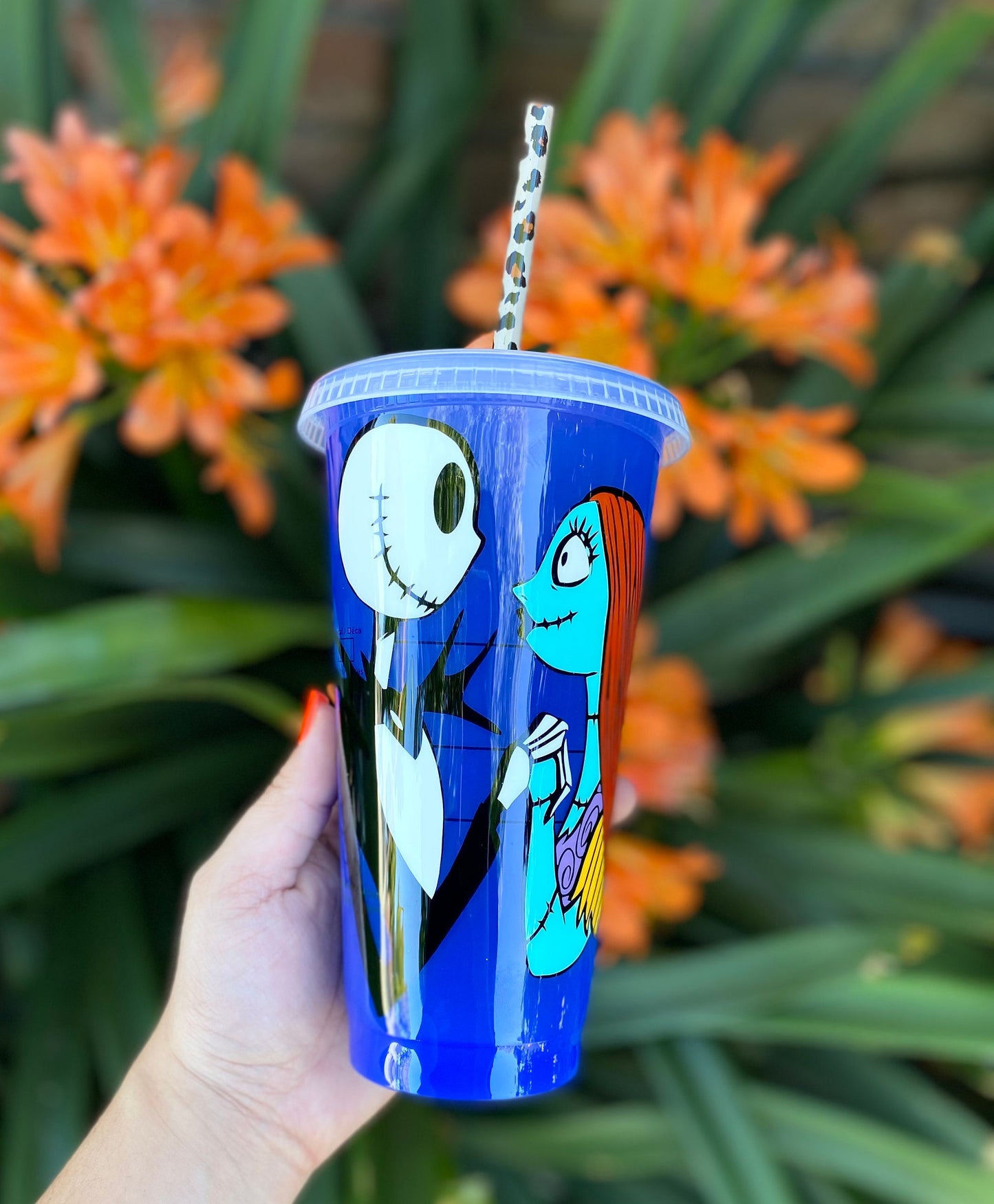 Jack and Sally Starbucks Cup