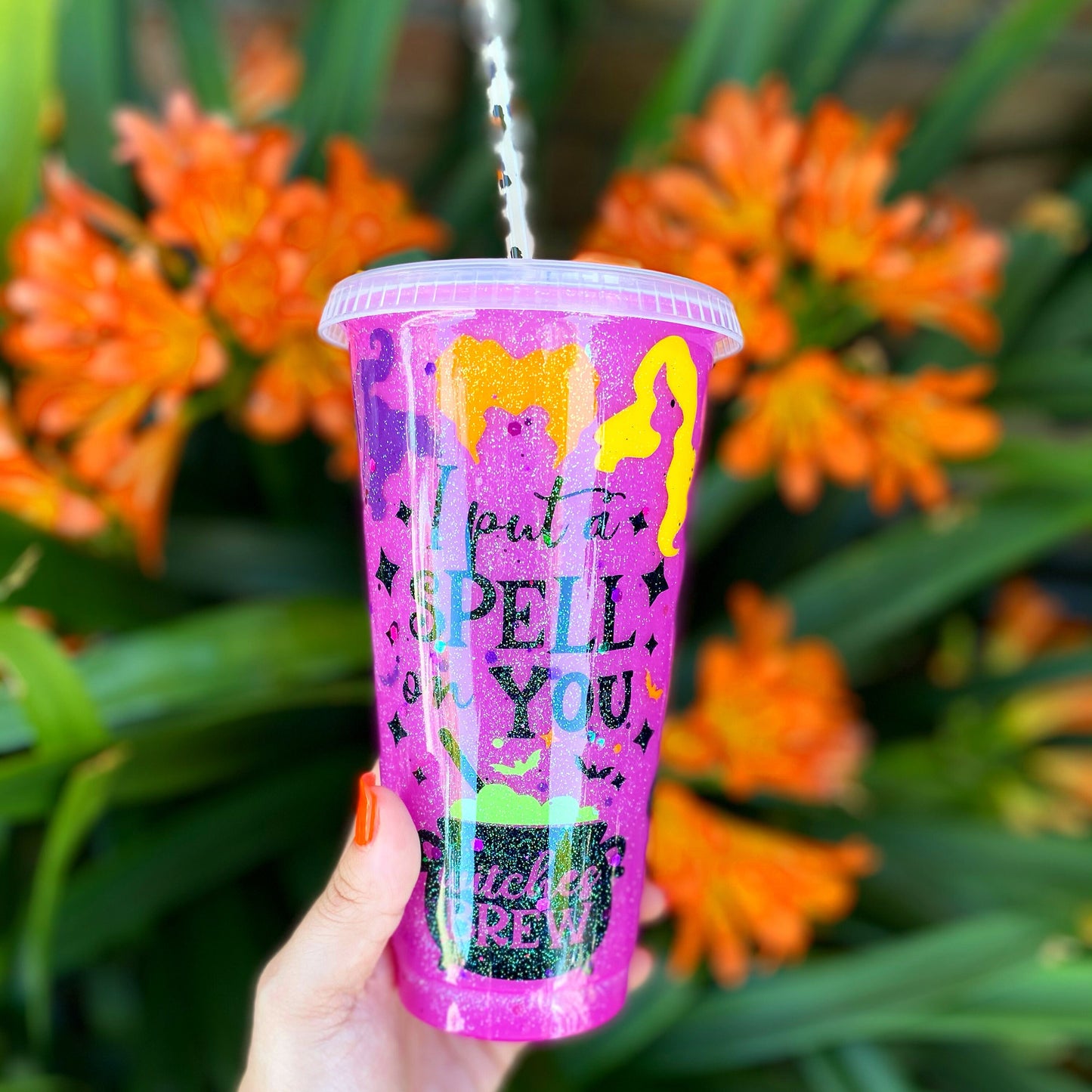 Hocus Pocus Cold Cup Halloween Personalized