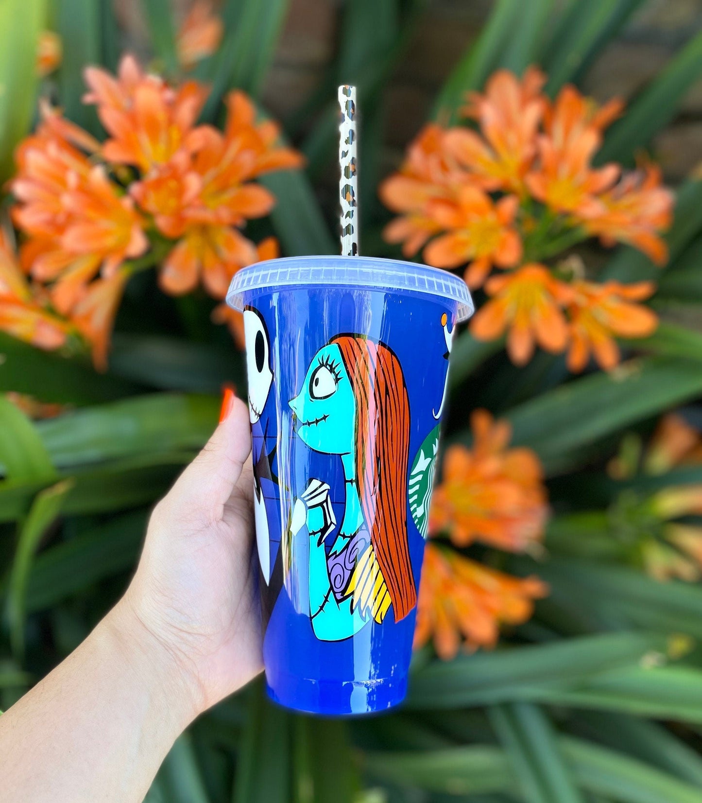 Jack and Sally Starbucks Cup