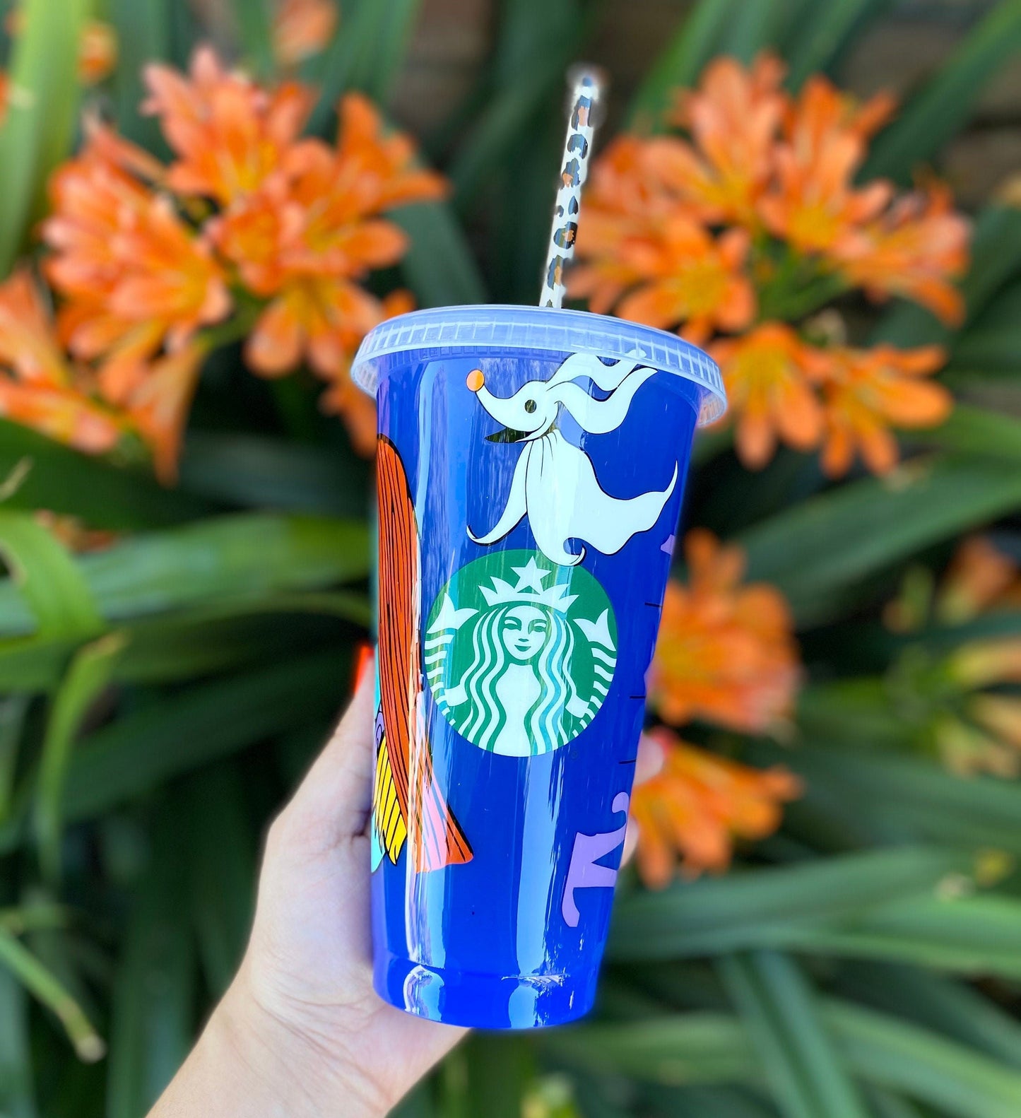 Jack and Sally Starbucks Cup