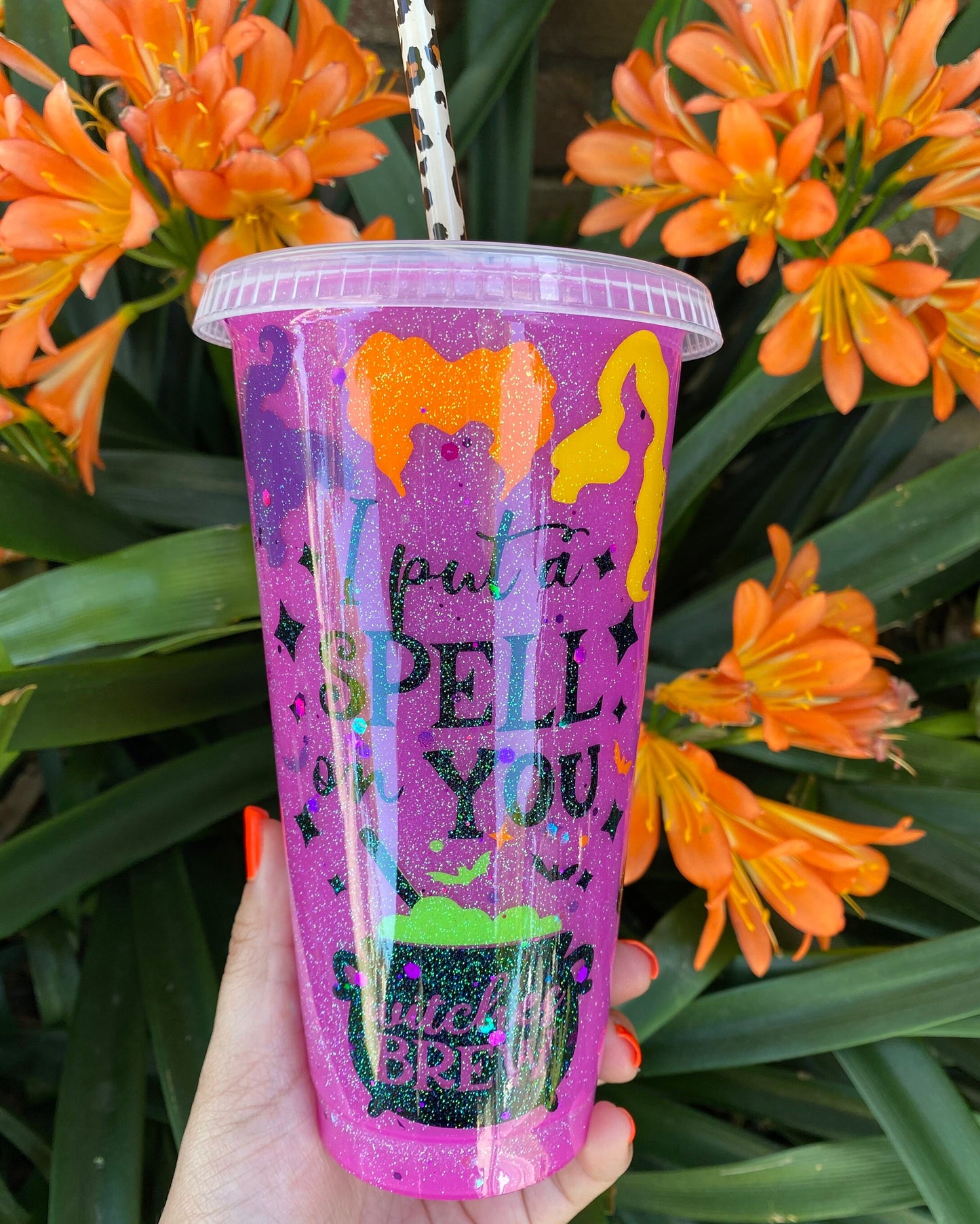 Hocus Pocus Cold Cup Halloween Personalized