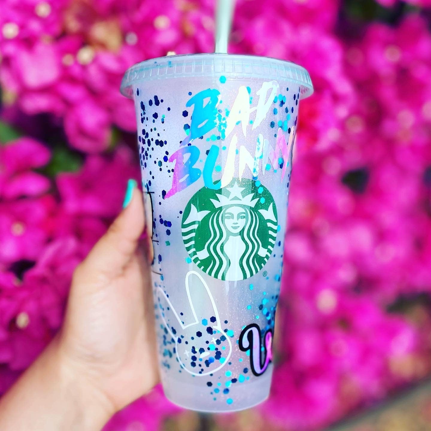 Bad bunny Starbucks Personalized Cold Cup