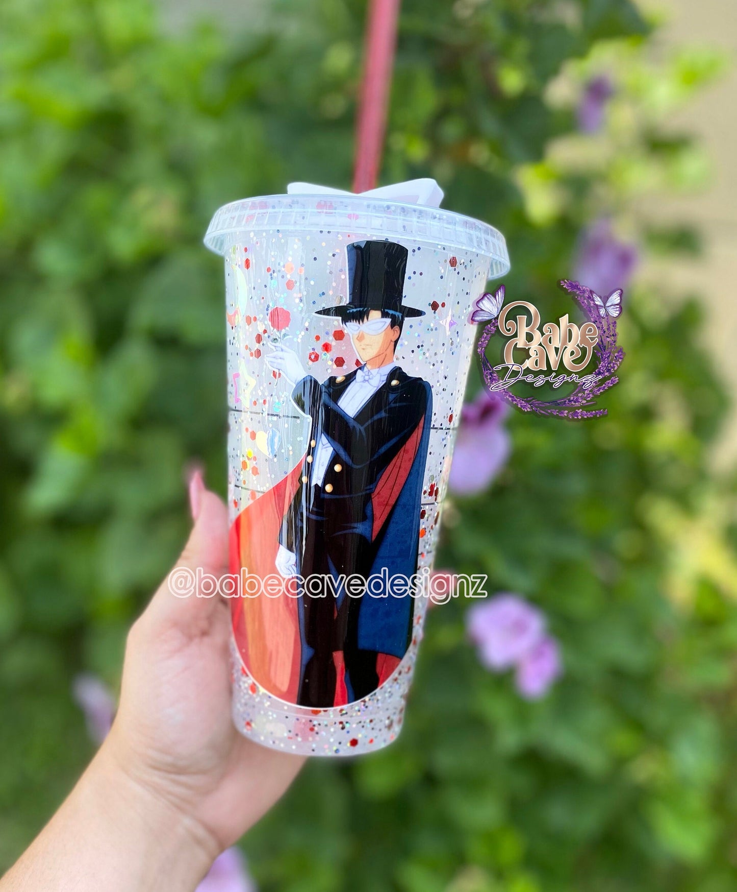 Tuxedo Hero Starbucks Cold Cup
