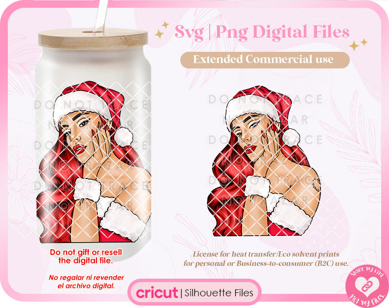 Karol G Santa Baby Png file