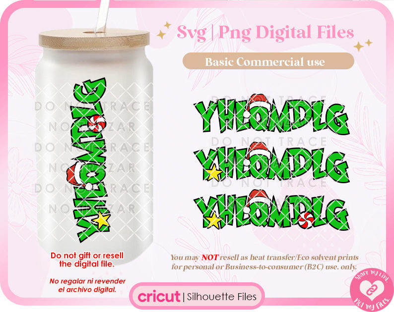 Benito YHLQMDLG Gr#nch SVG, PNG Digital Download