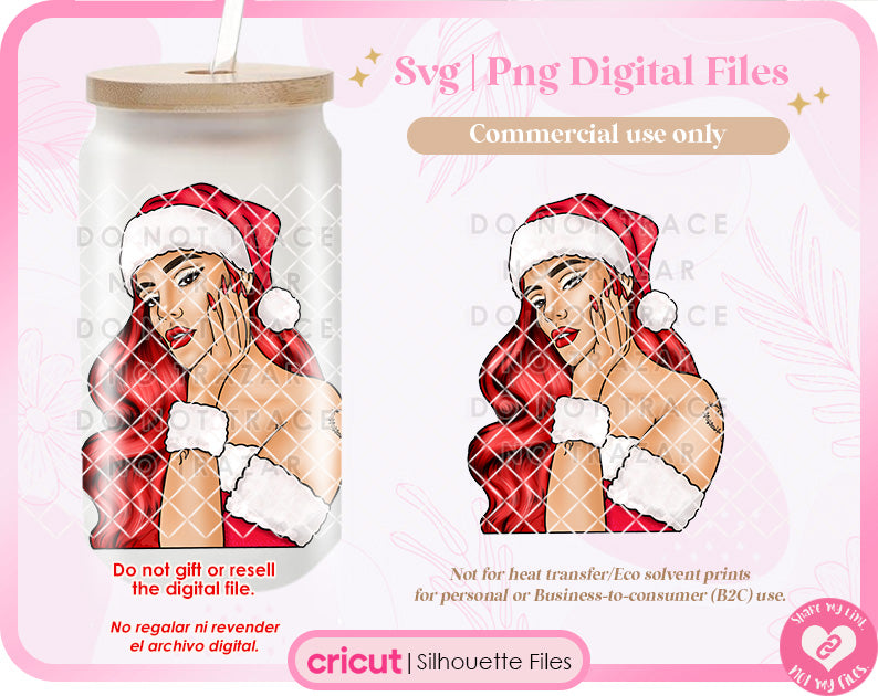 Karol G Santa Baby Png file