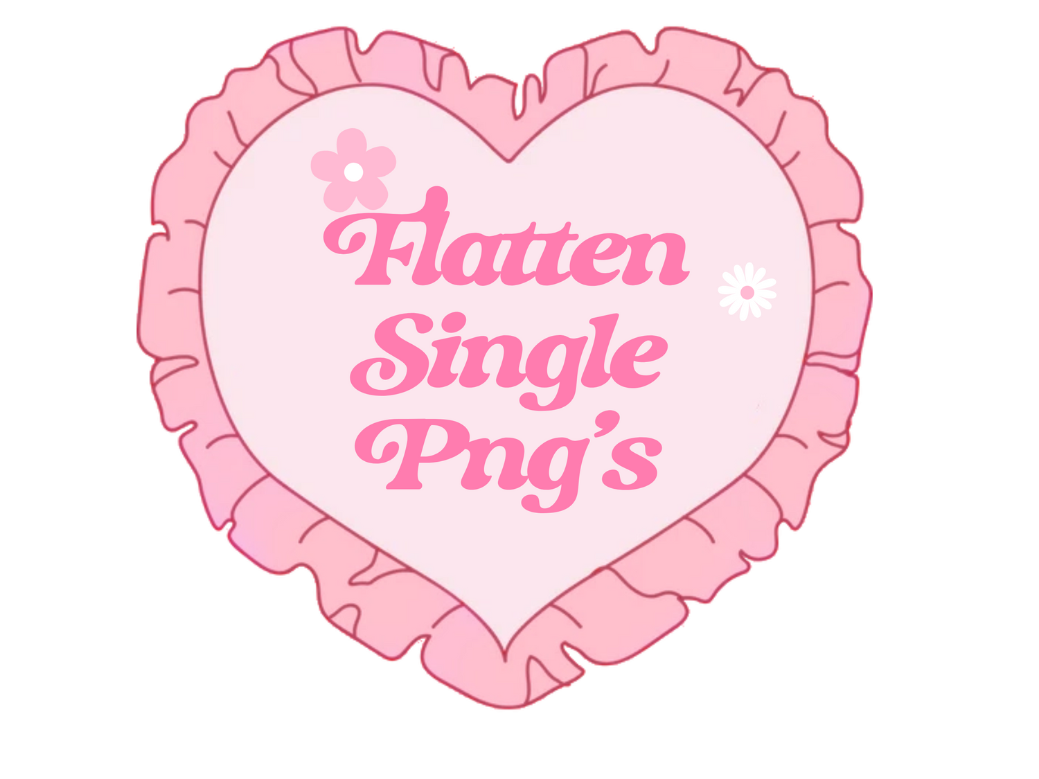 Single flatten Png Files