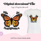 Hija de Inmigrantes Svg & Png Wrap Digital File