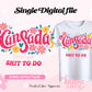 Cansada pero i got shit to do Svg & Png Wrap Digital File