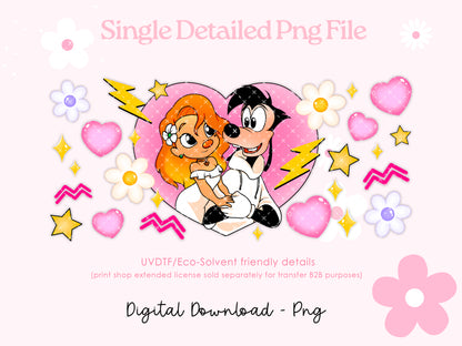 Puppy Love wrap Png Digital File