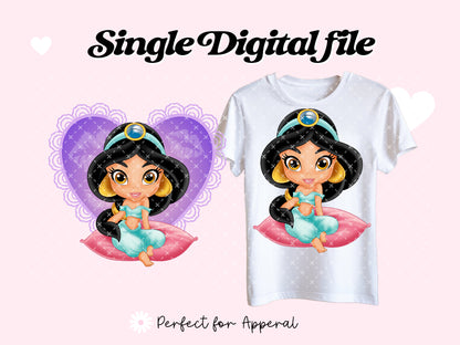 Magic Carpet Princess Single Png