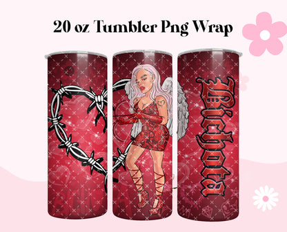 Karol Cupido Valentines Day 20oz Tumbler Png File