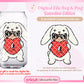 Bunny Love SVG, PNG Digital Download