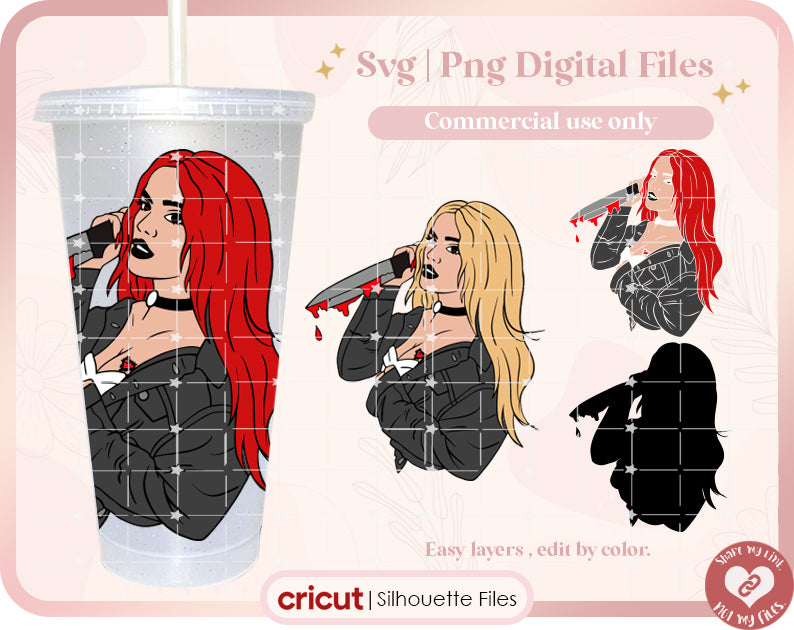 Karol G Chucky Bride Png & Svg