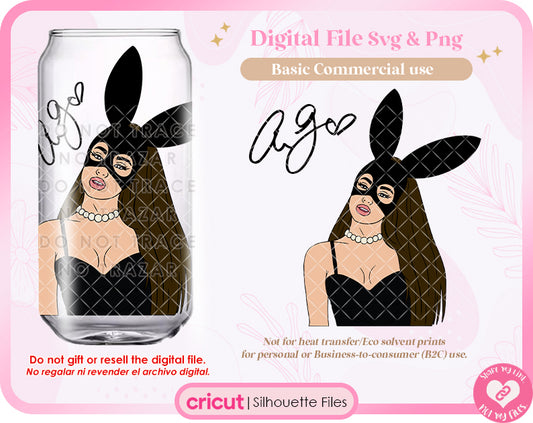 Ariana Dangerous SVG, PNG Digital Download