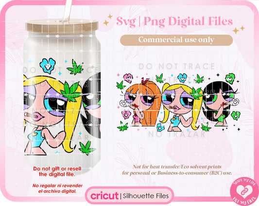 PPG Puffing Wrap 16/17 oz SVG, PNG Digital Download