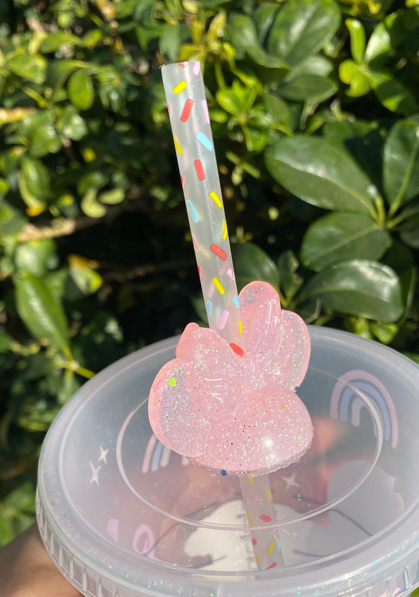 Conffetti  Birthday Reusable Plastic Straws