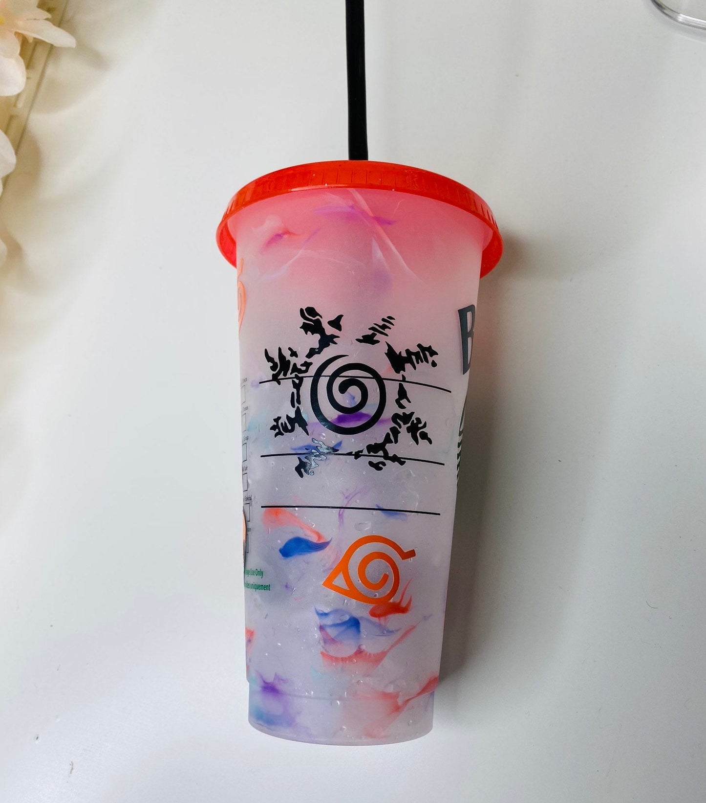 Anime Starbucks Color Changing Cup