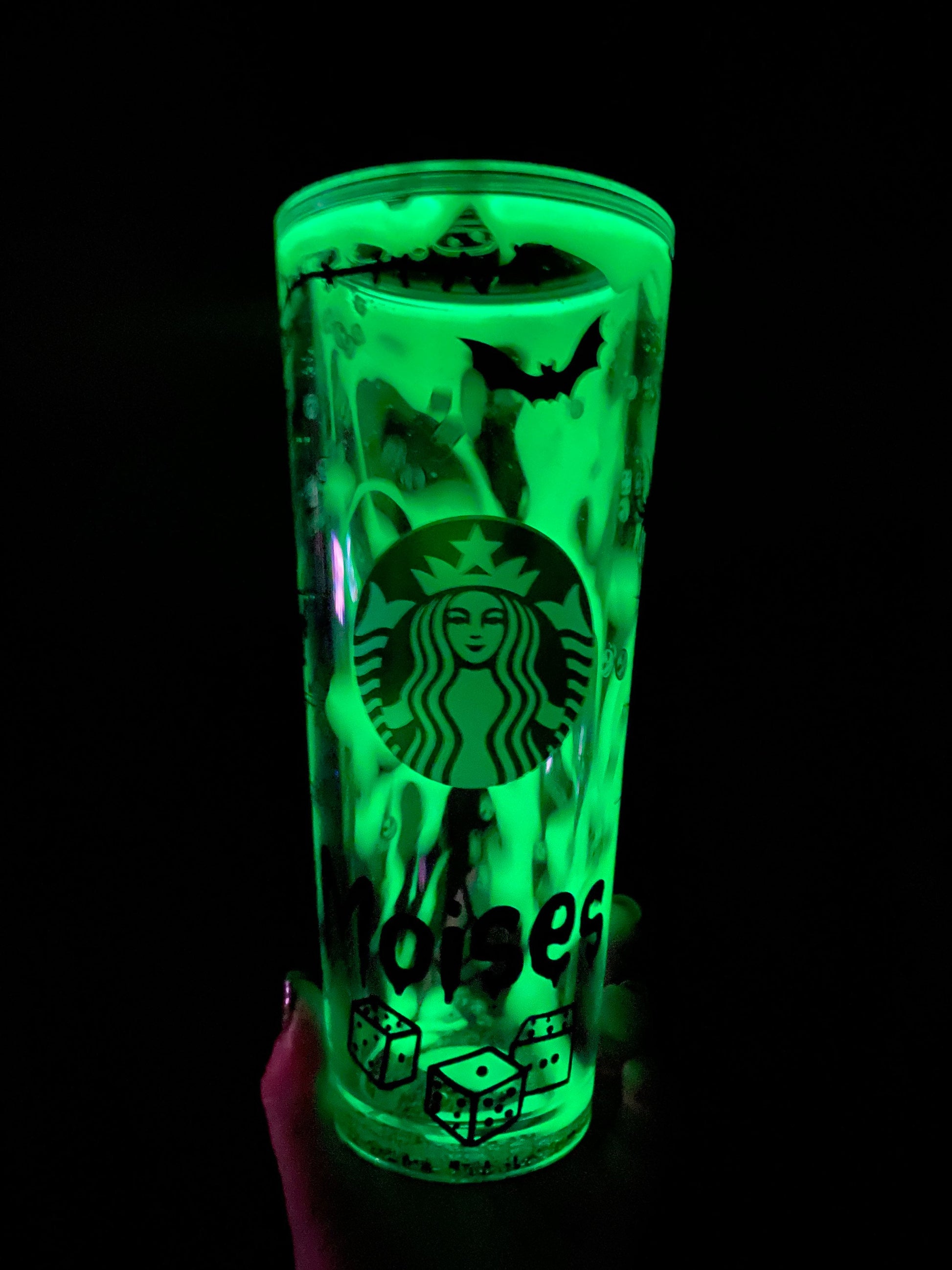 Oogie Boogie Inspired Starbucks Cup Nightmare Before 