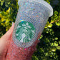Ombre Tumbler | Ombre Glitter Cup | Rhinestone Cup | Personalized Glitter Cup | Bedazzled Cup