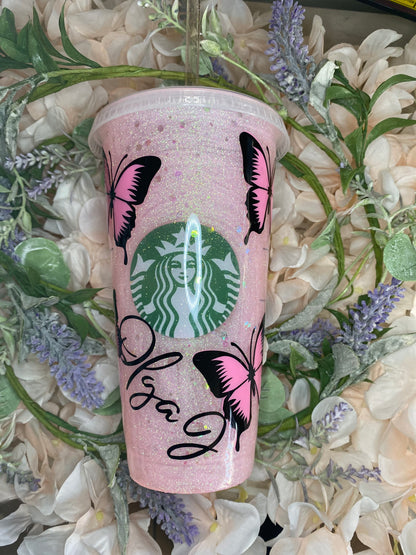 Jenni Rivera Personalized Starbucks Iced Coffee Cup
