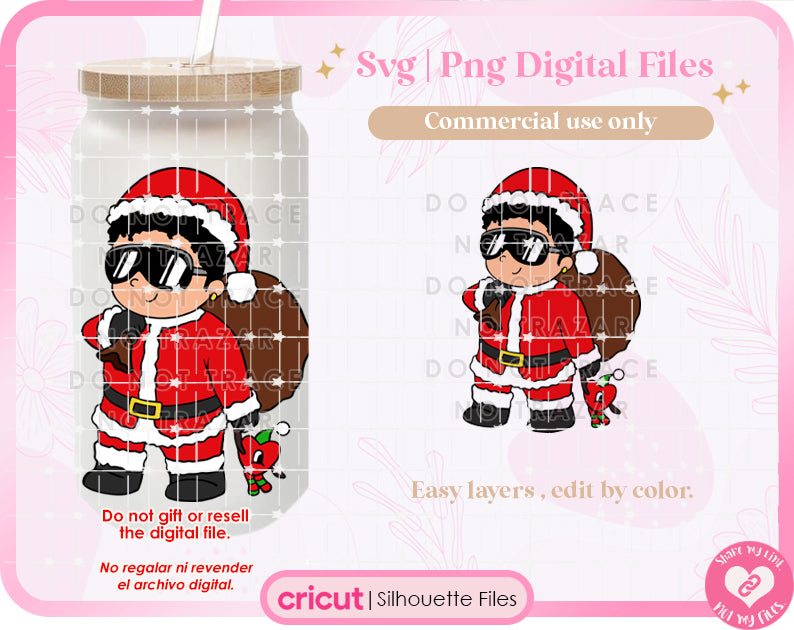 Santa Baby Benito Svg and Png