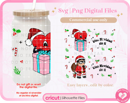 Santa Baby Benito Navidad Sin ti Svg & Png bundle